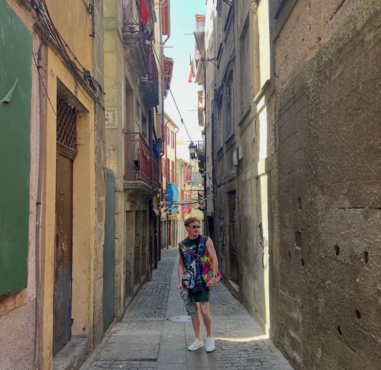 Founder Kaden Reese in Lisbon, Portugal